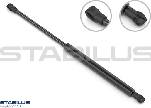 STABILUS 1921VR - Gazlı amortisör, arka cam parts5.com