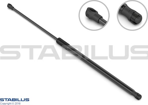 STABILUS 331280 - Gázrugó, csomag / poggyásztér parts5.com