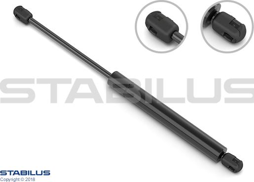 STABILUS 9961UO - Plynová vzpera, skladacia strecha parts5.com