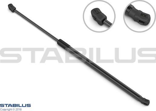 STABILUS 220389 - Gázrugó, csomag / poggyásztér parts5.com