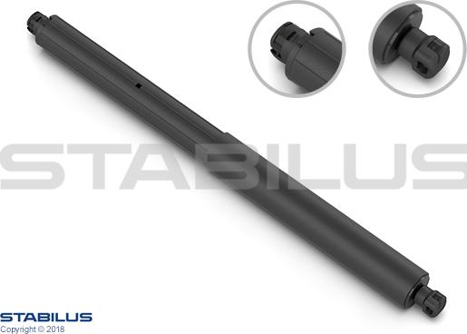 STABILUS 734688 - Muelle neumático, maletero / compartimento de carga parts5.com