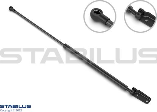 STABILUS 734018 - Sprężyna gazowa, pokrywa bagażnika parts5.com