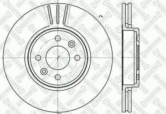 WINHERE YH2719 - Disco de freno parts5.com