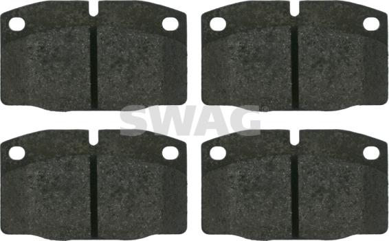 Swag 40 91 6203 - Brake Pad Set, disc brake parts5.com