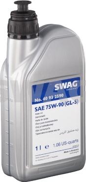 Swag 40 93 2590 - Ulei de transmisie parts5.com