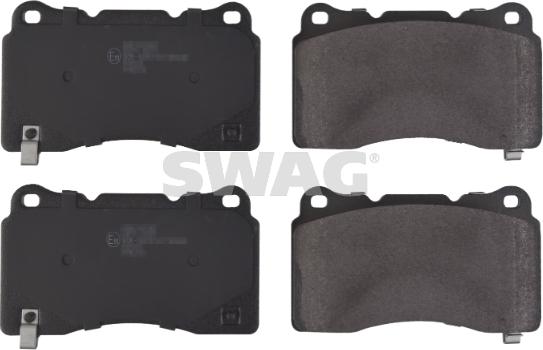 Swag 40 11 6151 - Brake Pad Set, disc brake parts5.com