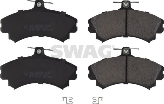 Swag 55 91 6213 - Brake Pad Set, disc brake parts5.com