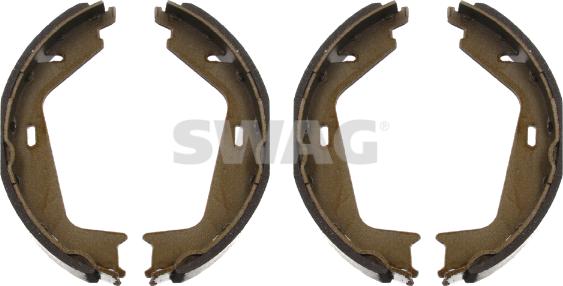 Swag 55 93 4255 - Brake Shoe Set, parking brake parts5.com