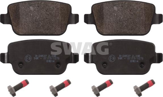 Swag 50 91 6642 - Fékbetétkészlet, tárcsafék parts5.com