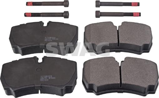 Swag 50 11 6075 - Brake Pad Set, disc brake parts5.com