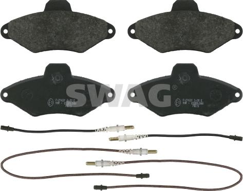 Swag 64 91 6413 - Fékbetétkészlet, tárcsafék parts5.com