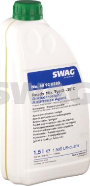 Swag 60 92 6580 - Sredstvo proti zmrzovanju hladilne vode (antifriz) parts5.com