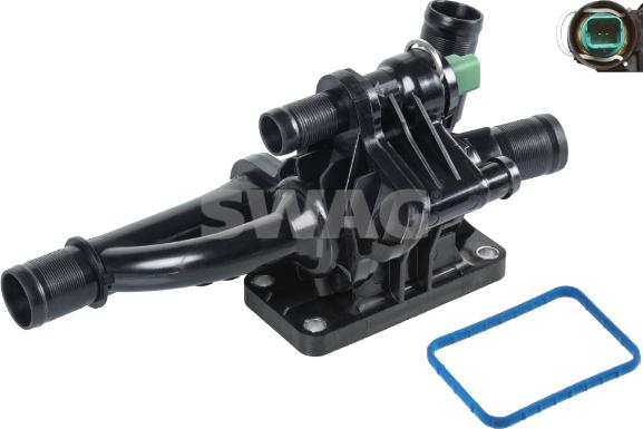 Swag 62 93 6173 - Thermostat, coolant parts5.com