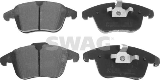 Swag 15 11 6380 - Sada brzdových platničiek kotúčovej brzdy parts5.com