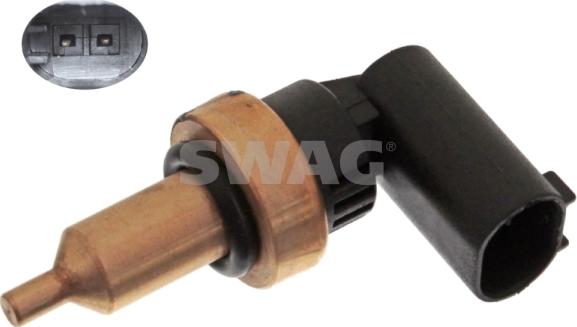 Swag 10 94 5443 - Senzor,temperatura lichid de racire parts5.com