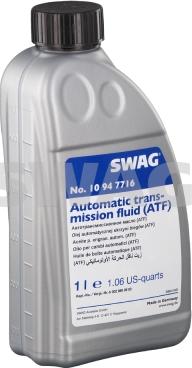 Swag 10 94 7716 - Aceite para transmisión automática parts5.com