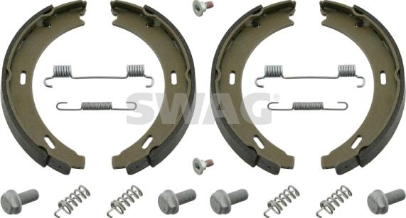 Swag 10 90 2100 - Brake Shoe Set, parking brake parts5.com