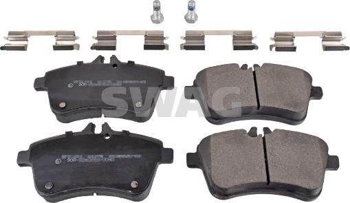 Swag 10 91 6529 - Set placute frana,frana disc parts5.com