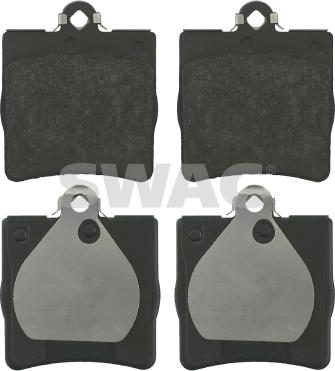 Swag 10 91 6147 - Brake Pad Set, disc brake parts5.com