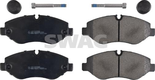 Swag 10 91 6710 - Brake Pad Set, disc brake parts5.com