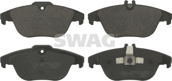 Swag 10 91 6736 - Brake Pad Set, disc brake parts5.com