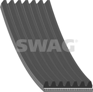 Swag 60 93 8434 - Curea transmisie cu caneluri parts5.com