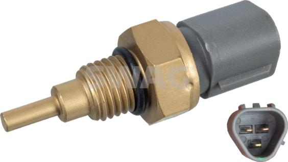 Swag 84 10 6733 - Sensor, temperatura del refrigerante parts5.com