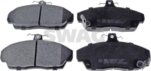 Swag 85 91 6114 - Brake Pad Set, disc brake parts5.com