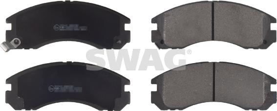 Swag 80 91 6776 - Fékbetétkészlet, tárcsafék parts5.com