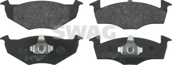 Swag 30 91 6044 - Brake Pad Set, disc brake parts5.com