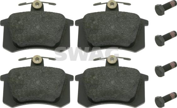 Swag 30 91 6144 - Brake Pad Set, disc brake parts5.com