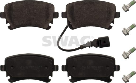 Swag 30 91 6860 - Brake Pad Set, disc brake parts5.com