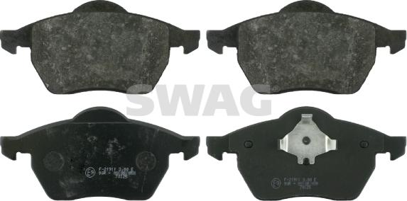 Swag 30 91 6280 - Sada brzdových platničiek kotúčovej brzdy parts5.com