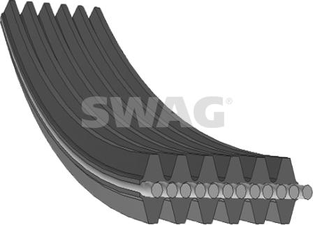 Swag 30 93 4460 - Correa trapecial poli V parts5.com