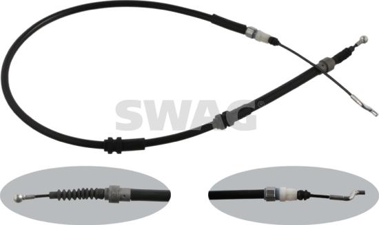 Swag 30 93 6352 - Cable, parking brake parts5.com