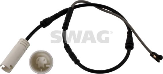 Swag 30 93 7668 - Contacto de aviso, desgaste de los frenos parts5.com