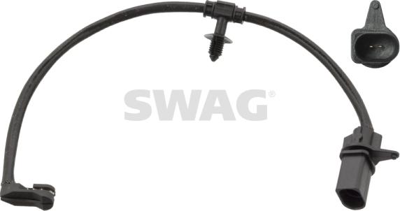 Swag 30 10 4920 - Senzor de avertizare,uzura placute de frana parts5.com