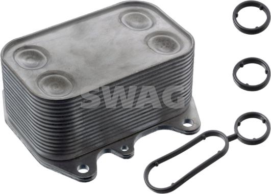 Swag 30 10 3463 - Oil Cooler, engine oil parts5.com