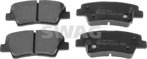 Swag 33 10 6342 - Set placute frana,frana disc parts5.com