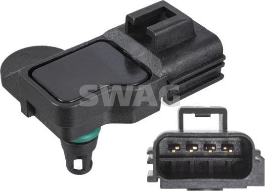 Swag 33 10 2207 - Sensor, boost pressure parts5.com