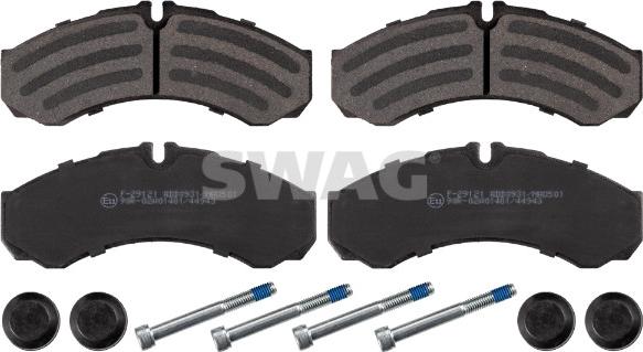 Swag 33 10 7492 - Set placute frana,frana disc parts5.com