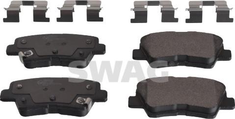 Swag 33 10 7172 - Brake Pad Set, disc brake parts5.com