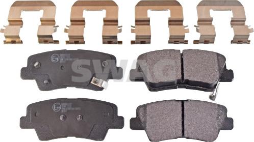 Swag 33 10 7326 - Set placute frana,frana disc parts5.com