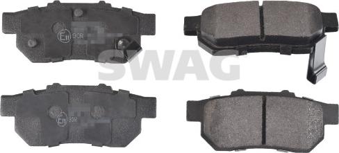 Swag 33 10 7285 - Kit de plaquettes de frein, frein à disque parts5.com