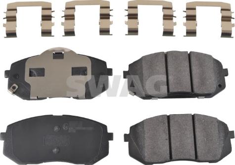 Swag 33 10 7278 - Brake Pad Set, disc brake parts5.com