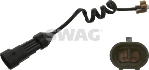 Swag 37 93 5450 - Contacto de aviso, desgaste de los frenos parts5.com