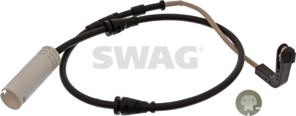 Swag 20 94 4356 - Senzor de avertizare,uzura placute de frana parts5.com