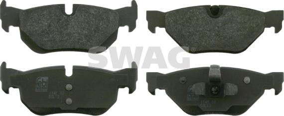 Swag 20 91 6533 - Set placute frana,frana disc parts5.com