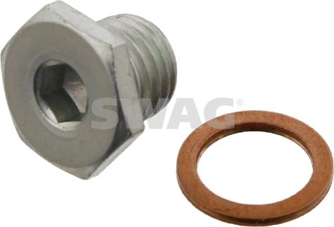 Swag 20 93 0968 - Tapón roscado, colector de aceite parts5.com