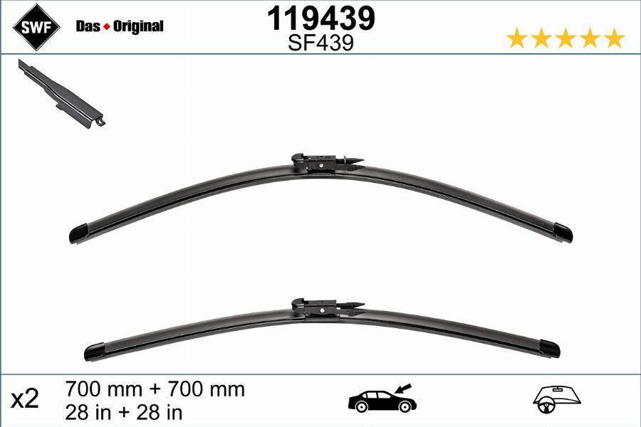 SWF 119439 - Wiper Blade parts5.com